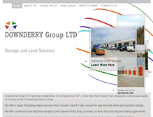 Tablet Screenshot of downderrygroup.co.uk